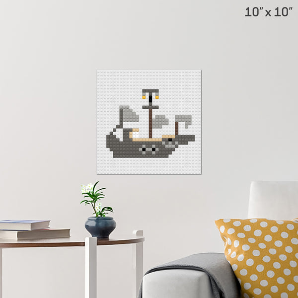 SHIP Brick Poster