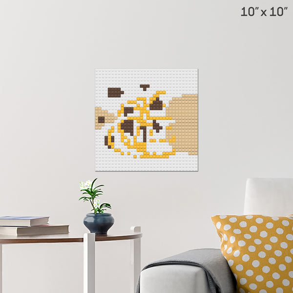 shit vs piss Brick Poster