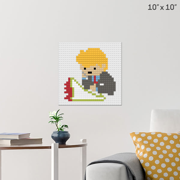 Singles Awareness Day Brick Poster