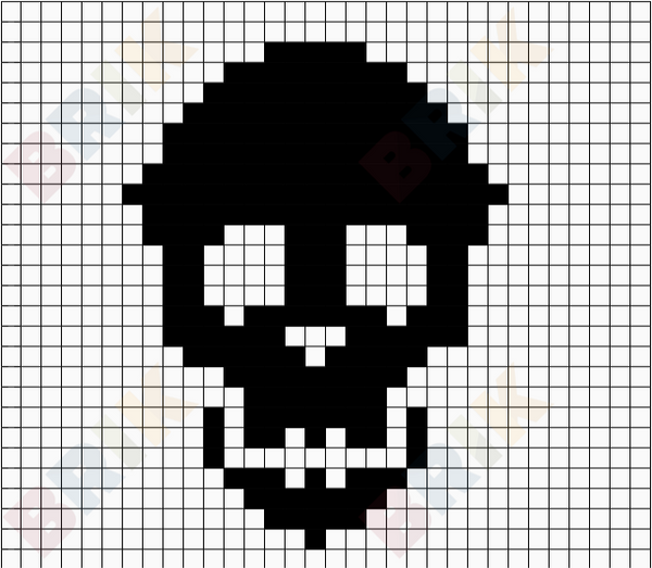 Skull 1 B&W