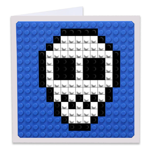 Skull Greeting Card
