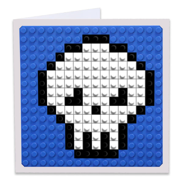 Skull Greeting Card