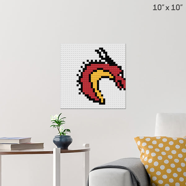 SkyWing Brick Poster