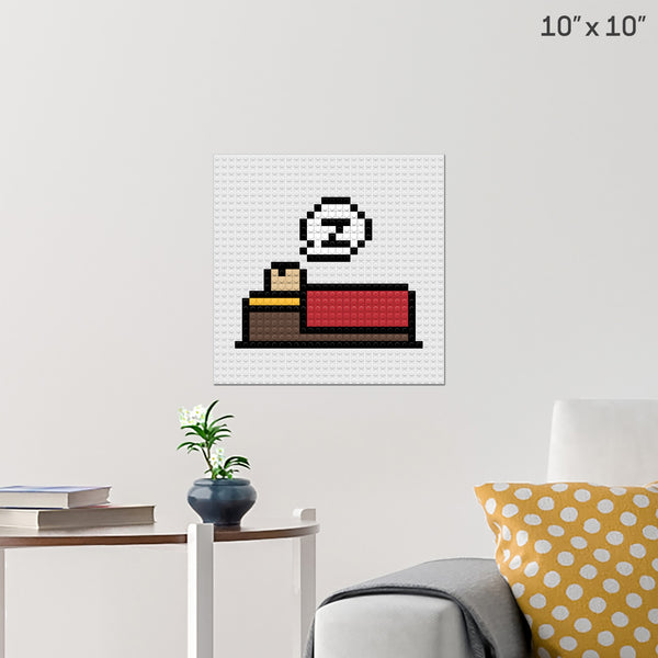 Sleep Brick Poster