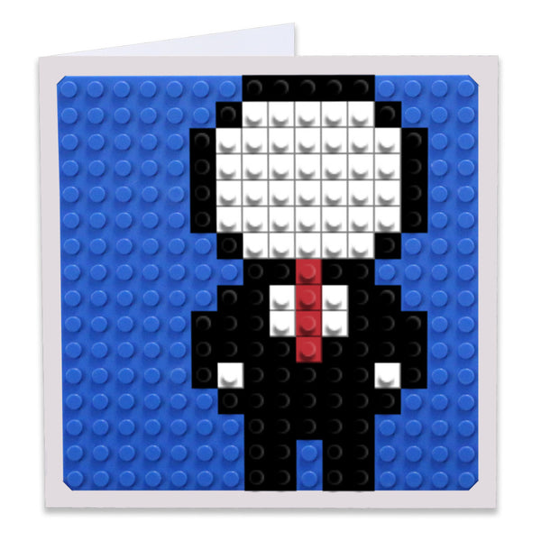 Slender Man Greeting Card