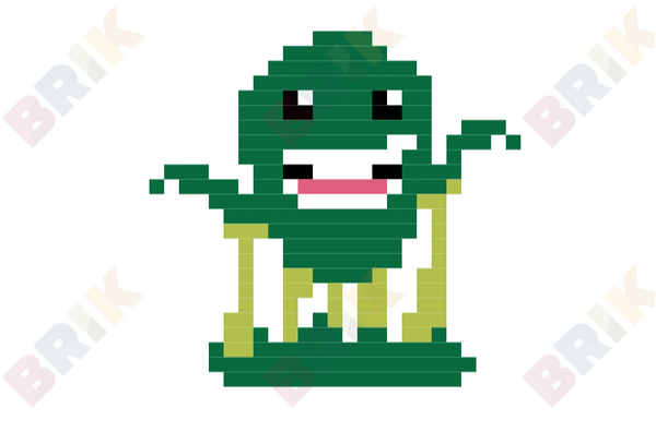 Slimer Pixel Art