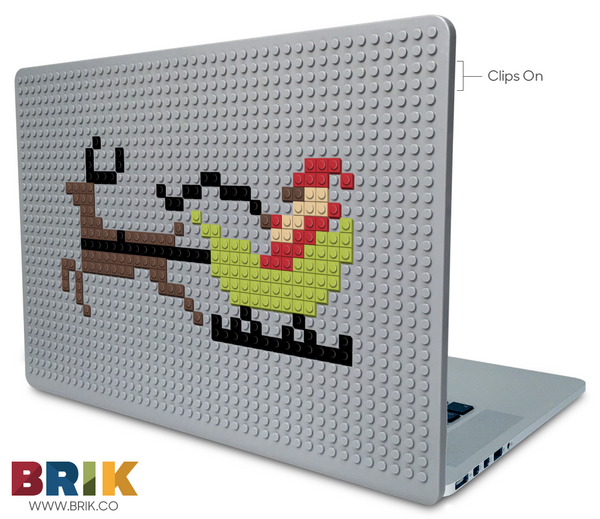 slitta di Natale Laptop Case