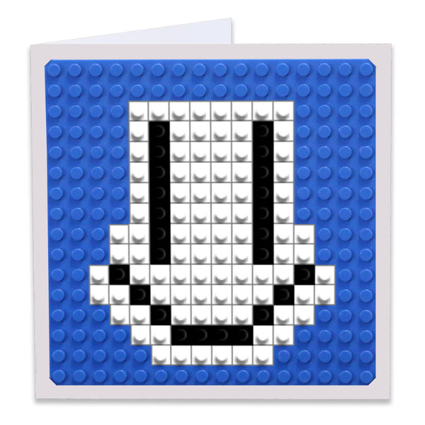 smiley fase Greeting Card