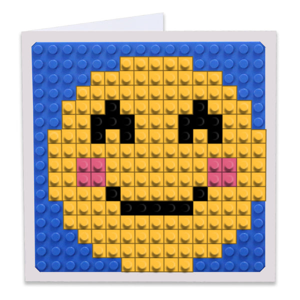 Smiling Face With Smiling Eyes Emoji Greeting Card