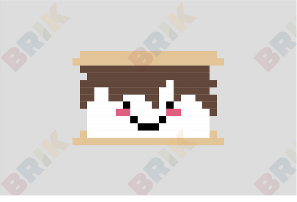 Smores Pixel Art