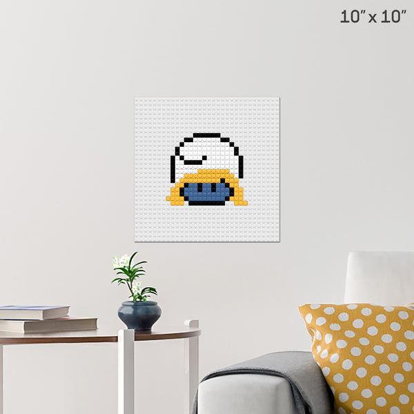 Smurfette Brick Poster