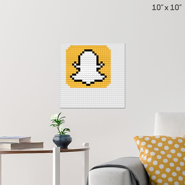 Snapchat Brick Poster