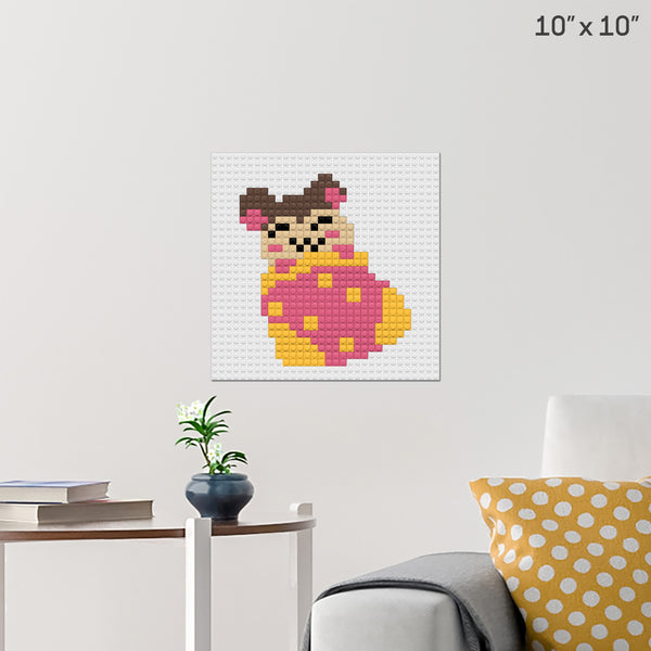 Snoozer Brick Poster