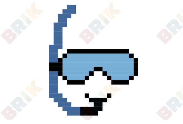 Snorkel Pixel Art