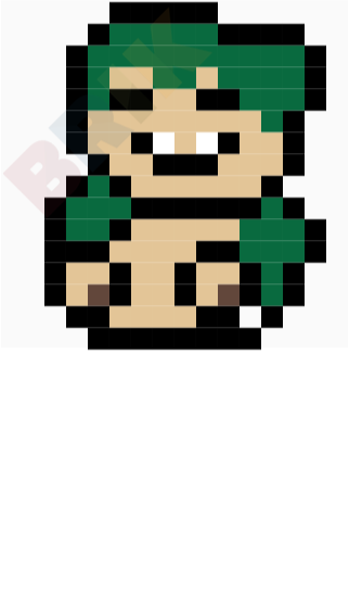 Snorlax Pixel Art