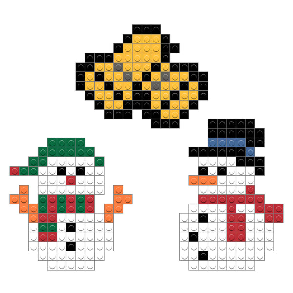 Snow Men and Bell