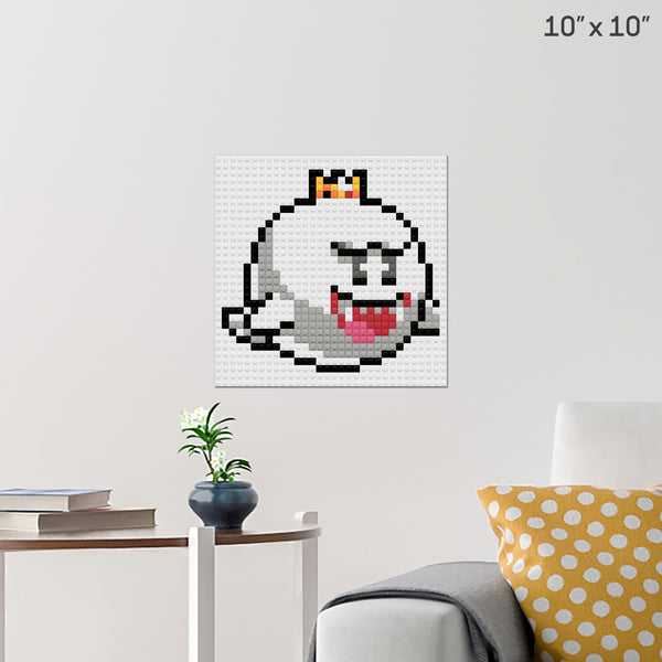 Sofi's King Boo Brick Poster
