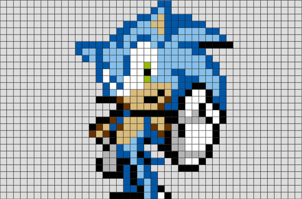 Sonic Pixel Art