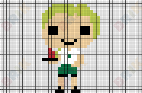 Sookie Stackhouse Pixel Art