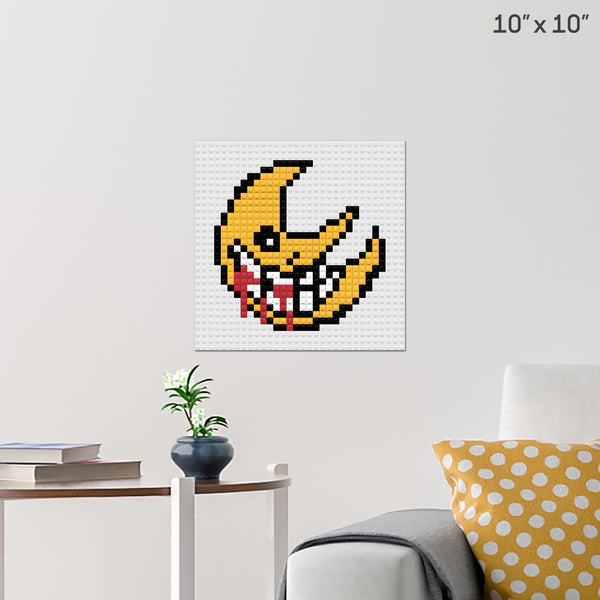 Soul Moon Brick Poster
