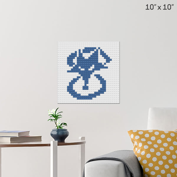Southern Wolves Brick Poster