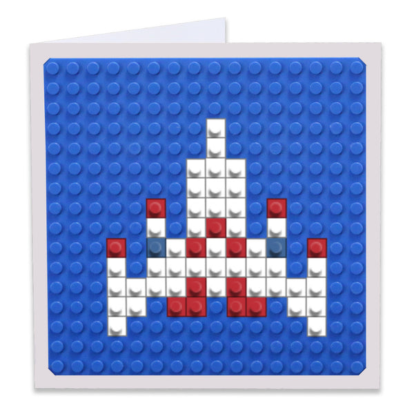 Spaceship Greeting Card