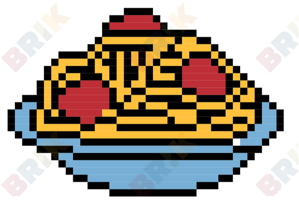 Spaghetti Pixel Art