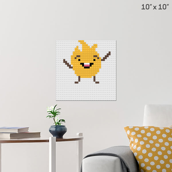 Sparky Brick Poster