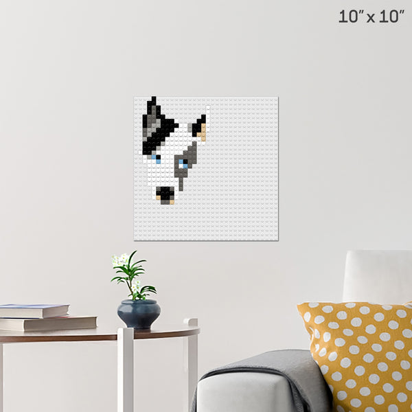 Spencer dog Brick Poster