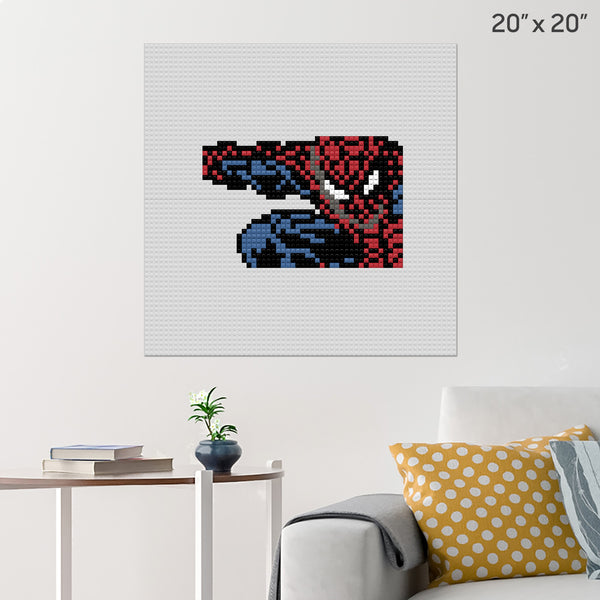 Spider-Man Brick Poster