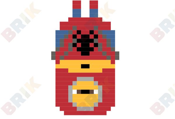 Spider-Minion Pixel Art