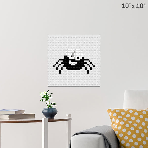 Spider Brick Poster