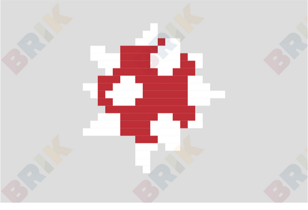 Spiny Egg Pixel Art