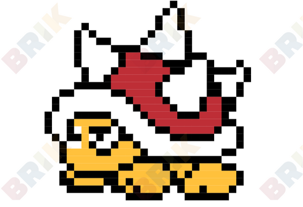 Spiny Pixel Art