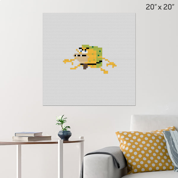 Spongebob Meme Brick Poster