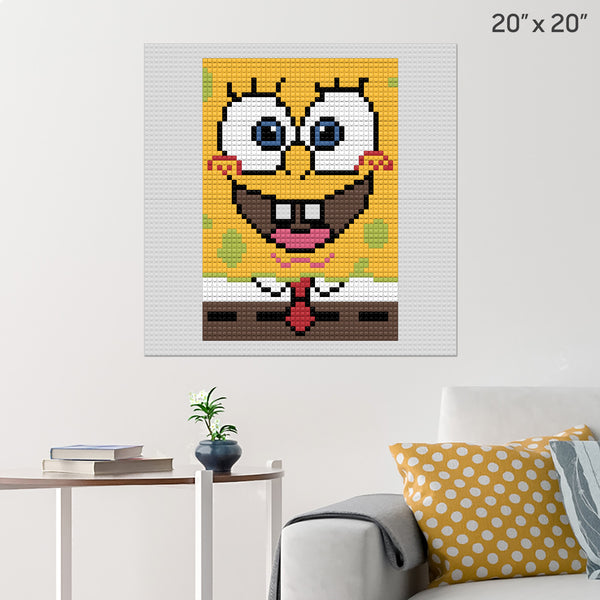 Spongebob Brick Poster