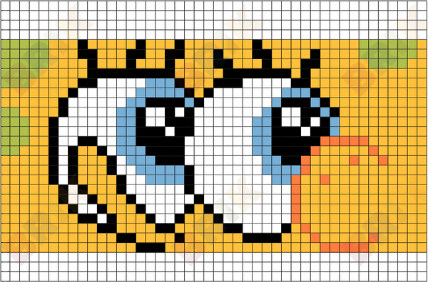 SpongeBob SquarePants Pixel Art