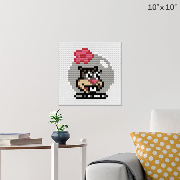 Spongebob Squarepants Sandy Cheeks Brick Poster