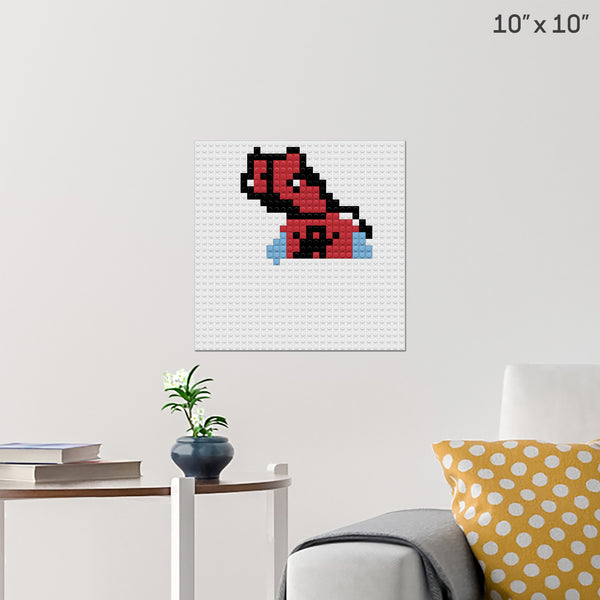 SpooderMAn Brick Poster