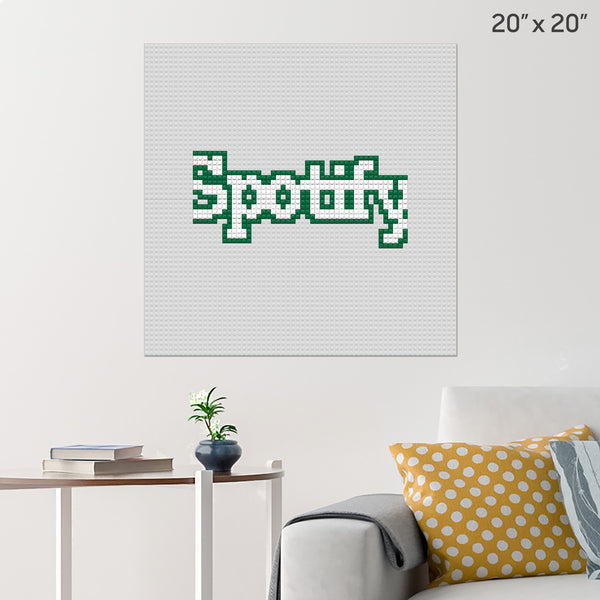 Spotify Brick Poster