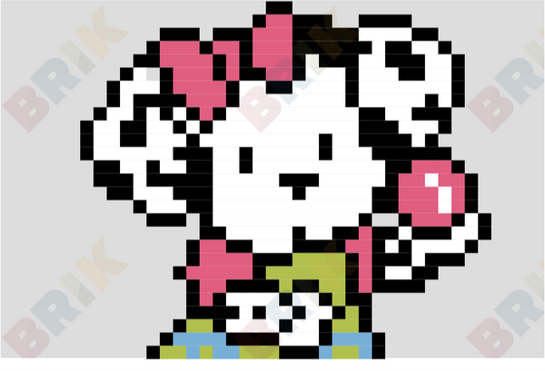 Spottie Dottie Pixel Art