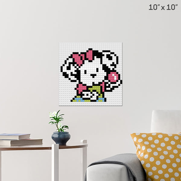 Spottie Dottie Brick Poster