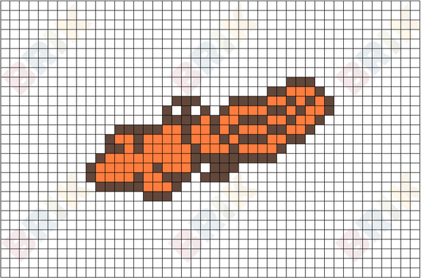 Squid Pixel Art