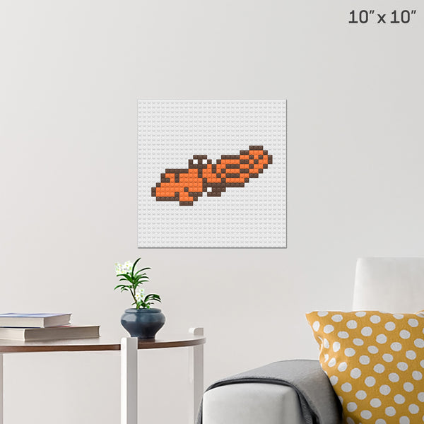 Squid Brick Poster