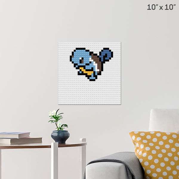 squirtle Brick Poster