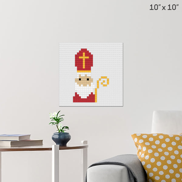 St. Nicholas Day Brick Poster