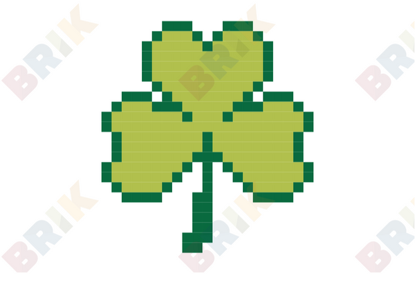 St Patrick's Day Pixel Art