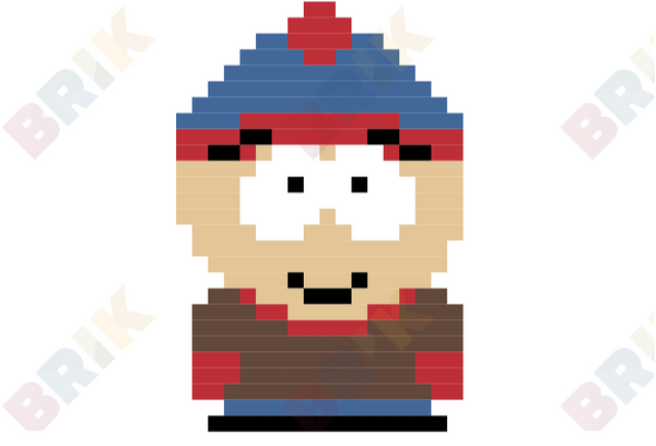 Stan Marsh Pixel Art
