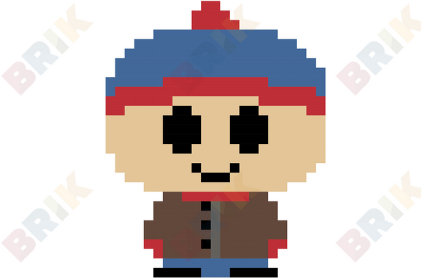 Stan Marsh Pixel Art