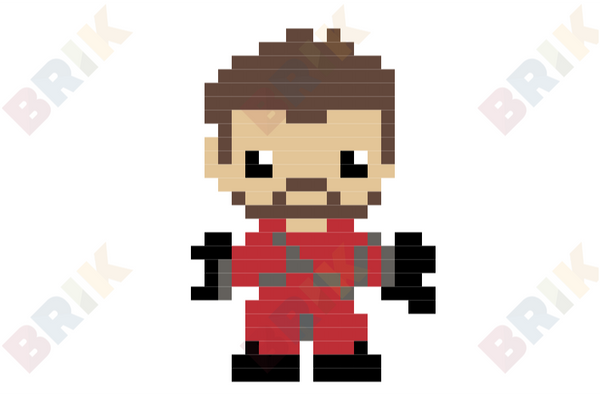 Star-Lord Pixel Art